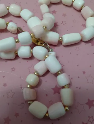 Collana simil corallo