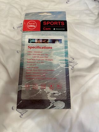 Cámara de vídeo deportiva HD 1080p
