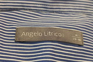 Camisa Hombre Rayas Angelo Litrico Talla M