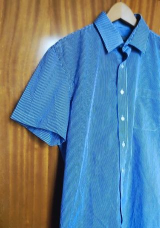 Camisa Hombre Rayas Angelo Litrico Talla M