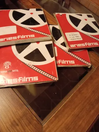 4 Cintas Super 8: El Zorro y Los Tres Mosqueteros