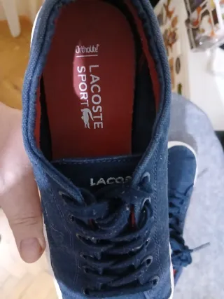 Zapatillas Lacoste Azul Marino