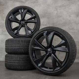 Llantas Audi RS6 22” Negro Brillante