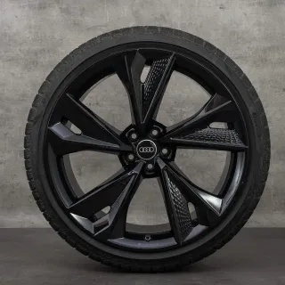 Llantas Audi RS6 22” Negro Brillante