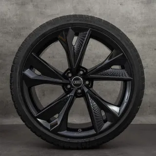 Llantas Audi RS6 22” Negro Brillante