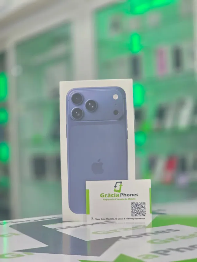 iPhone 17 Pro Max 512GB Azul NUEVO (TIENDA)