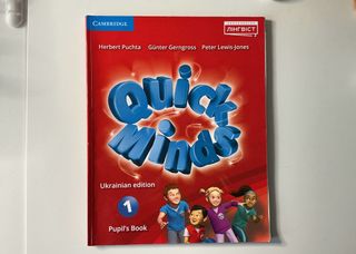 Libro de inglés "Quick Minds 1"(Ukrainian edition)