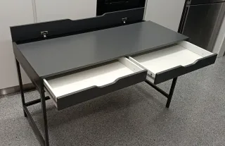 Escritorio modelo ALEX (Ikea) Gris Oscuro