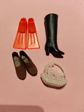 Barbie años 70 Accesorios