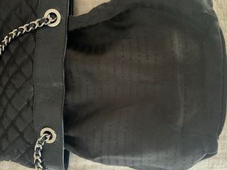 Bolso Purificación García Negro Acolchado