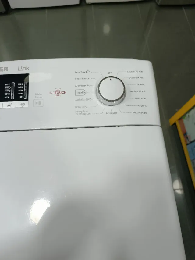 Lavadora Hoover 6,5kg Carga Frontal