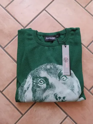 Maglione verde Jagermeister taglia L