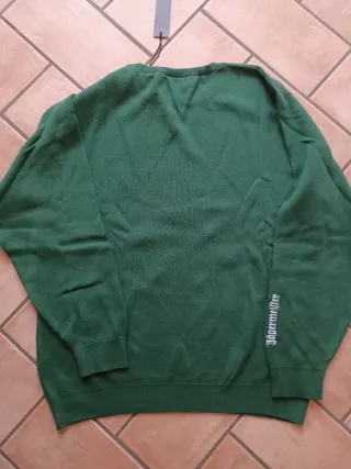 Maglione verde Jagermeister taglia L
