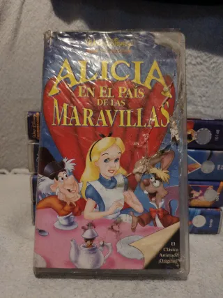 Lote 7 Cintas VHS Disney Clásicos Español