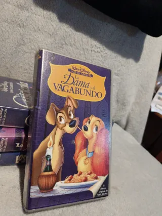 Lote 7 Cintas VHS Disney Clásicos Español