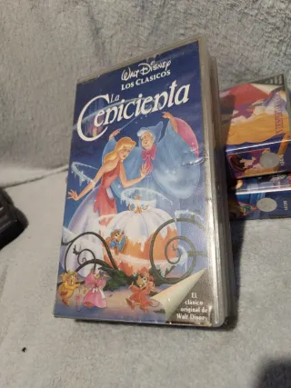 Lote 7 Cintas VHS Disney Clásicos Español