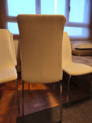 Pack 6 sillas comedor funda desmontable