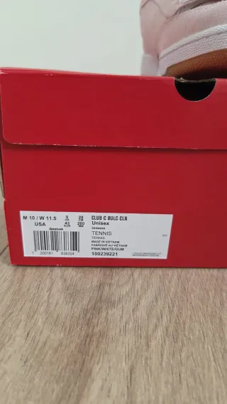 Zapatillas Reebok rosas talla 43 nuevas club c