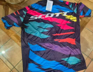Maillot Scott Ciclismo Nuevo Talla 2XL.Camiseta