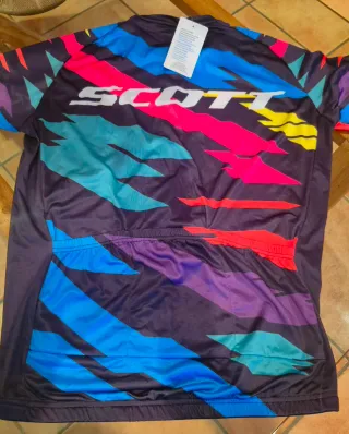 Maillot Scott Ciclismo Nuevo Talla 2XL.Camiseta
