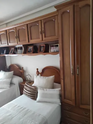 Dormitorio completo madera