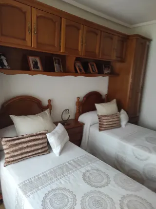 Dormitorio completo madera