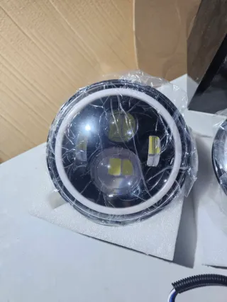 2 Faros LED Jeep Wrangler JK 7 Pulgadas