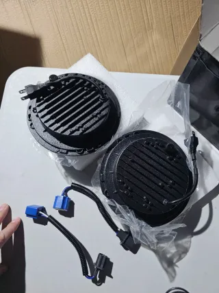 2 Faros LED Jeep Wrangler JK 7 Pulgadas