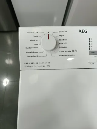 Lavadora Carga Superior AEG 6KG