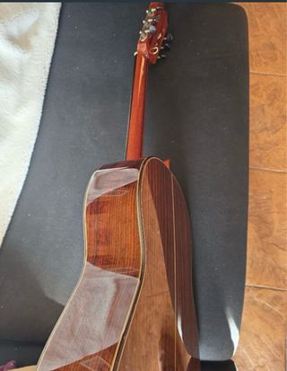 Guitarra Flamenca Antonio de Toledo Negra ATF 17-N