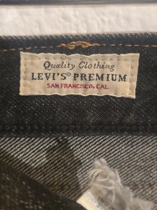 Levi's 501 Original Premium W36 L30 Azul PC9-00501