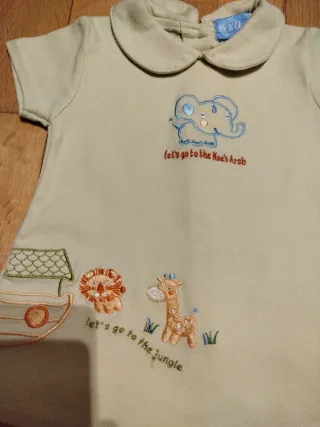 Vestido niña 1-3 meses estampado animales