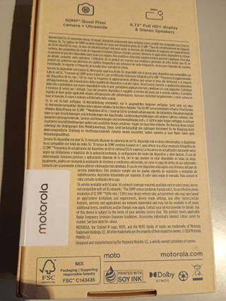 Motorola Moto G35 128GB Negro