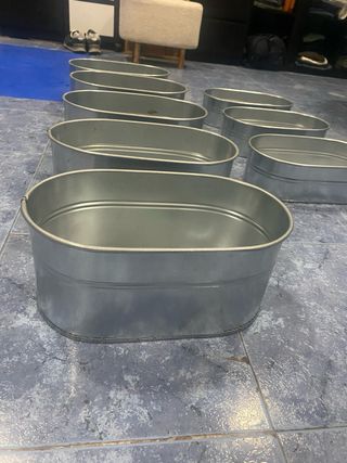 Cajas metálicas ovaladas