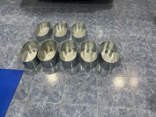 Cajas metálicas ovaladas