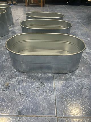 Cajas metálicas ovaladas