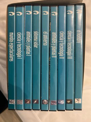 Colección completa 12 DVDs Ciencias y Naturaleza