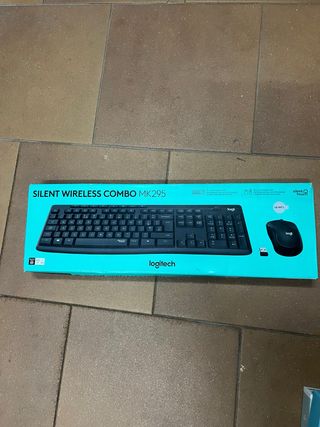 Teclado y raton logitech mk295