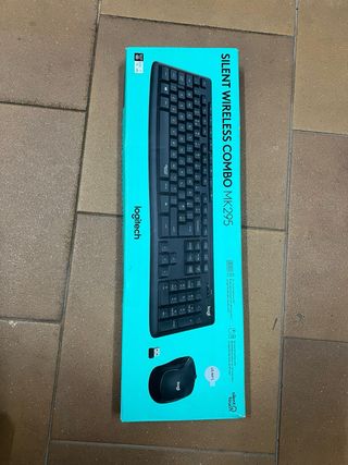 Teclado y raton logitech mk295
