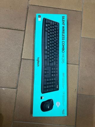 Teclado y raton logitech mk295