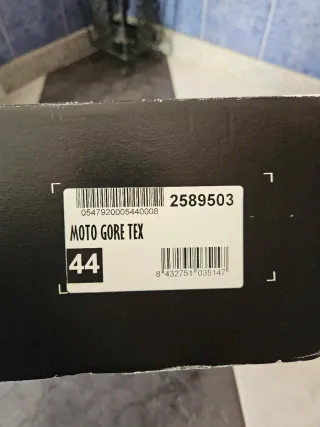 Botas de moto FAL Seguridad negras