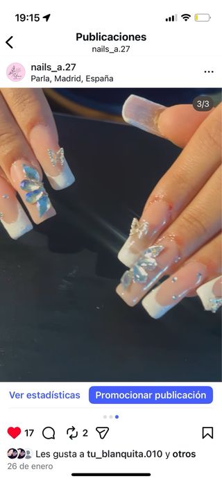 Uñas en parla , madrid en practicas a 10 euros.