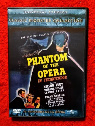 DVD EL FANTASMA DE LA ÓPERA