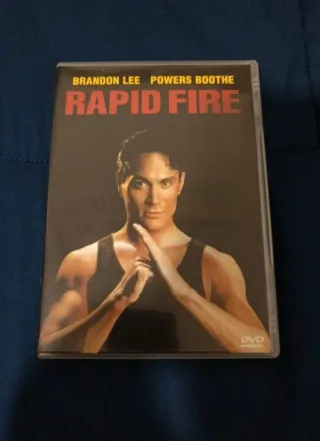 DVD Rapid Fire Brandon Lee