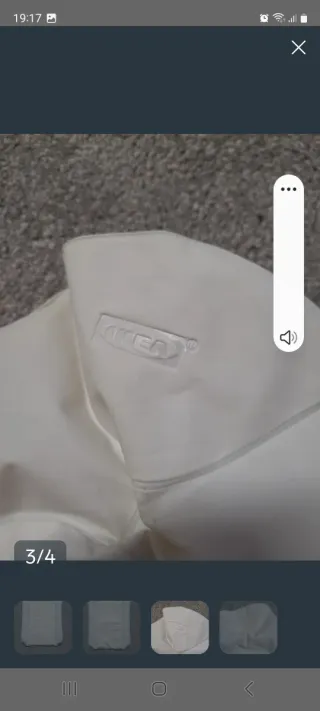 Colchoneta cambiador hinchable IKEA