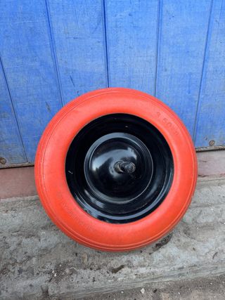 Rueda maciza 3.50-8 sin estrenar
