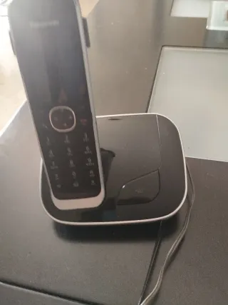 Teléfono Inalámbrico Panasonic Negro