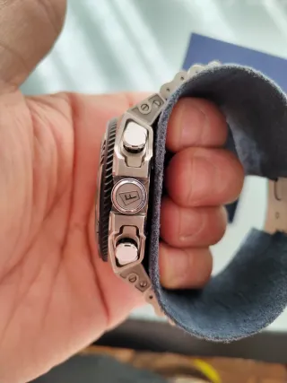 Reloj Festina Chrono Bike Plata y Amarillo