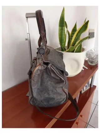 Borsa Reptile's House Vera Pelle