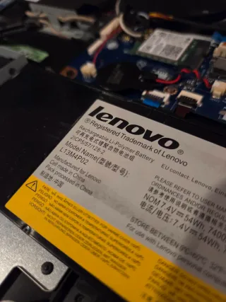 Batería Lenovo L13M4P02 Li-Polymer 7.4V